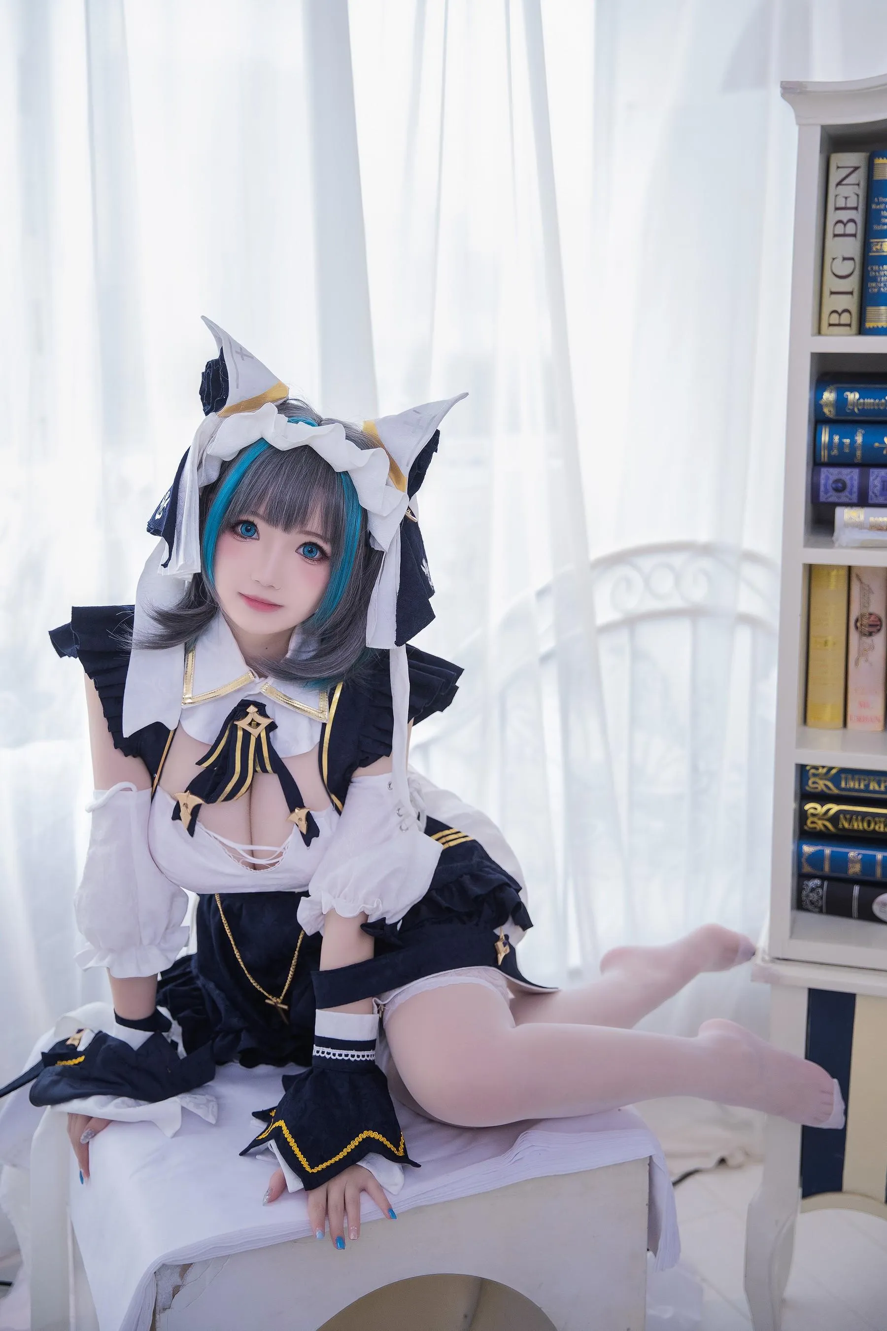 雪晴Astra – NO.33 Azure Lane 柴郡 [19P]插图5